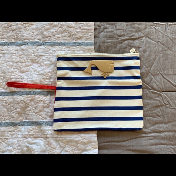 Margaret Josephs Macbeth Collection Striped Clutch - Picture 5 of 6